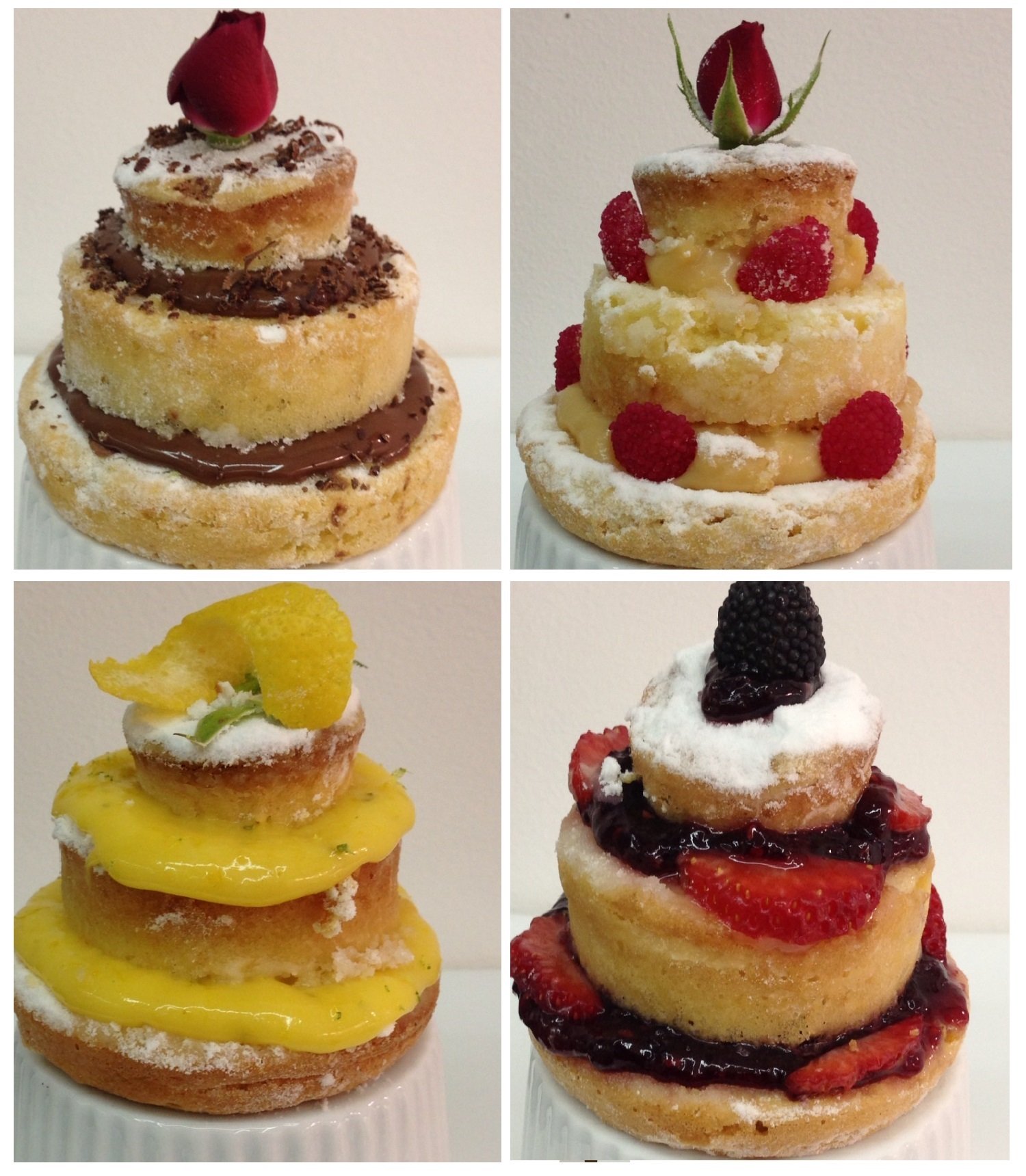 Mini naked cake