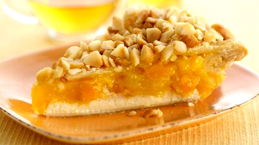 Recheio de abacaxi com nozes