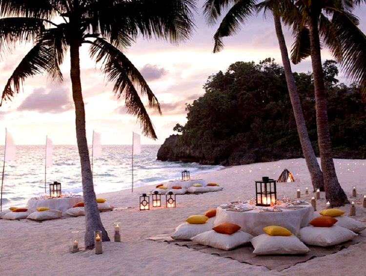 Decoração com velas