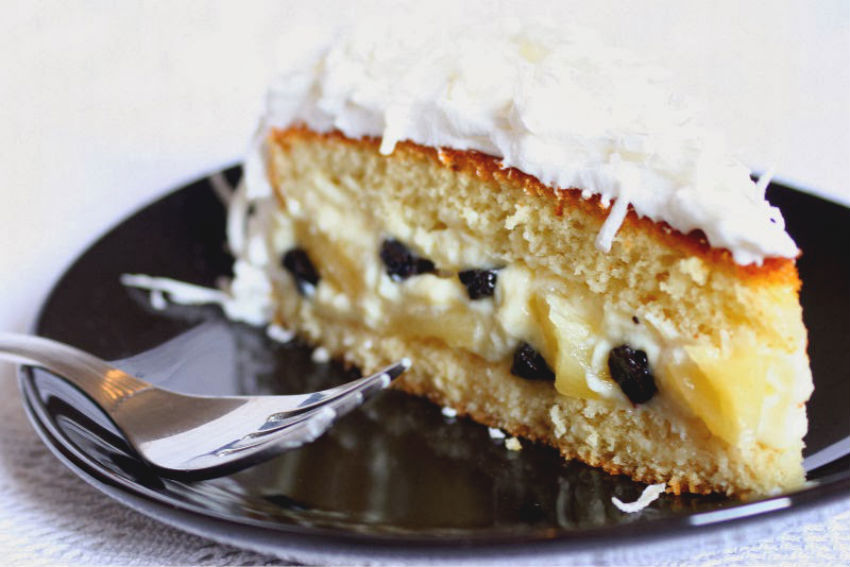 Recheio de pêssego com ameixa