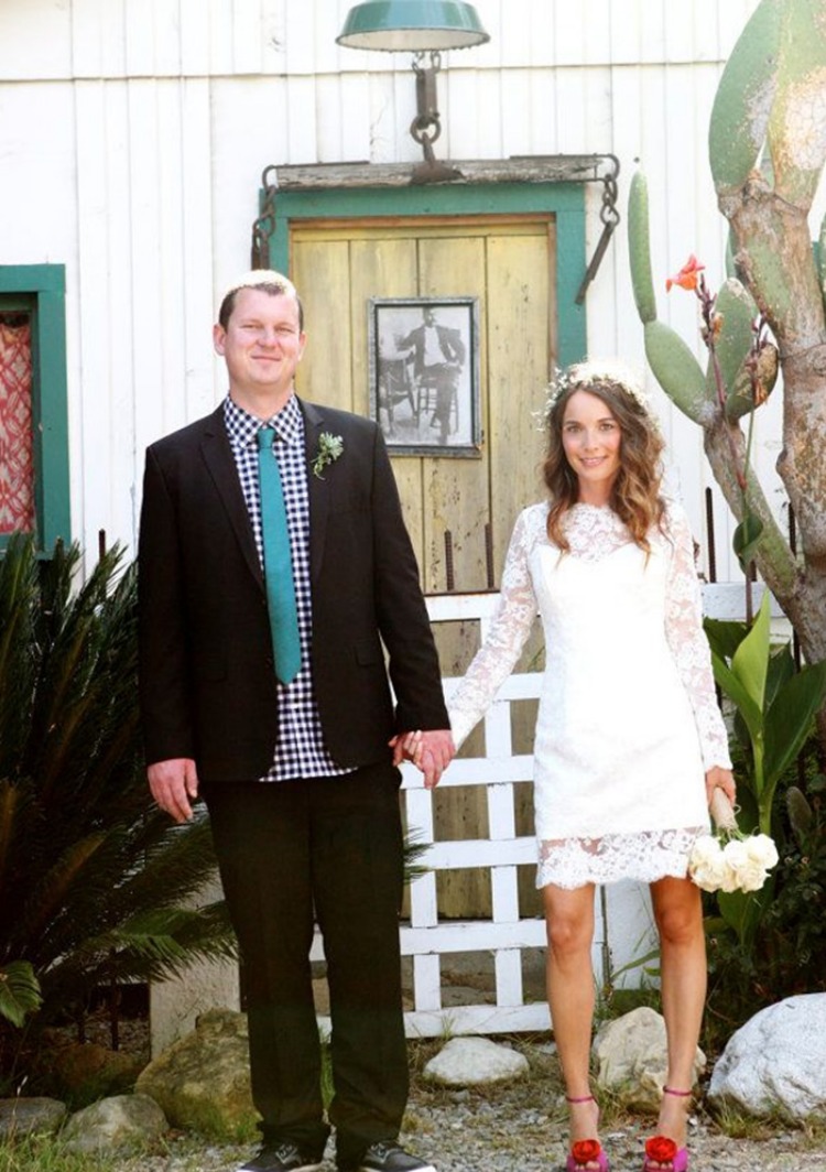 Casamento no estilo anos 70