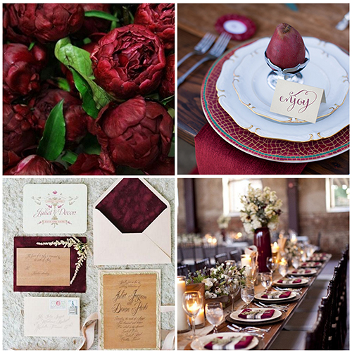 A cor dos casamentos em 2015: arrase com o Marsala!