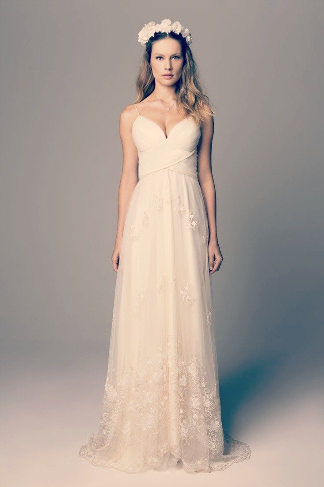 vestido boho simples