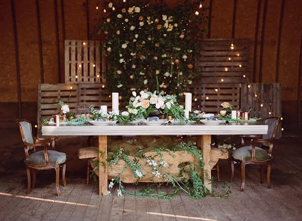 pallets para casamentos