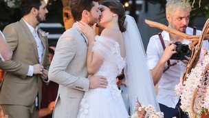 Casamento Camila Queiroz e Klebber Toledo em Jericoacoara